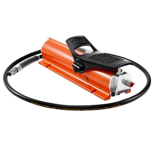 10,000PSI Air Hydraulic Pump, 0.18 Gal Reservoir, NPT 3/8 In Oil Outlet, NPT 1/4 In Inlet, Metal Shell Air Actuated Treadle Foot Pump, for Precision I