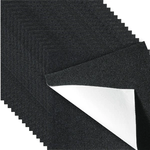 VEVOR Carpet Tiles Peel and Stick, 24” x 24” Squares Self Adhesive Carpet Floor Tile, Soft Padded Carpet Tiles, Easy Install DIY for Bedroom Living Ro