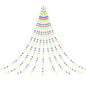 3.8M Christmas Lights Waterfall String Light 340 LED