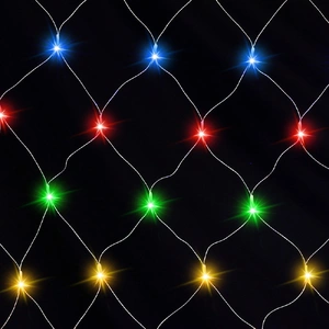 Christmas Lights 5Mx3M Net String Light 600 LED Colourful Beads