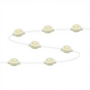 15M Christmas Lights Permanent String Eaves Light 36 LED Decoration