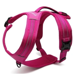  Heavy Duty Sports Dog Harness - Pink, S