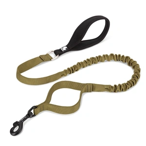  Military Dog Leash 2 cm width and 1.4 m length - Army Green M
