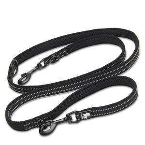  Multi-Function leash - Black, L