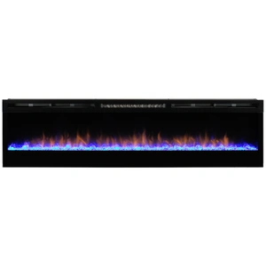 PRISM Wall Mounted Electric Fireplace - 74-inches