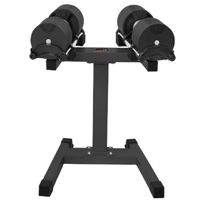 Powertrain 2x 36kg Eon Dial-Up Adjustable Dumbbell Set with Stand