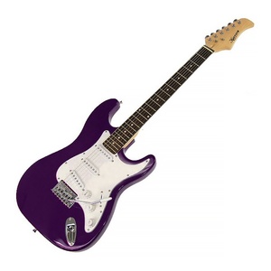 39in Electric Guitar Music 6-String Instrument Full Size Purple