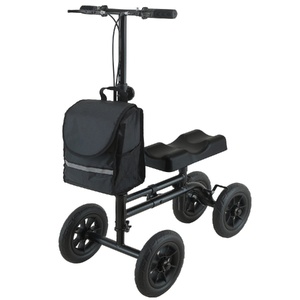 Foldable Steel Mobility Knee Scooter Walker