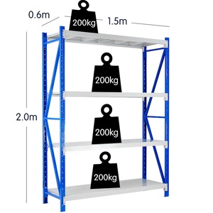 Centurion Pro 1 Bay 1.5M Wide Long-Span Garage Shelving 800kg