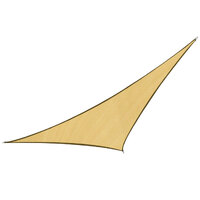 Wallaroo Triangular  Shade sail: 8m x 8m x 8m - Sand