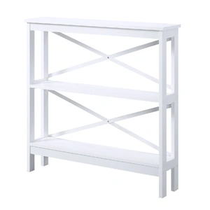 Faustine Thin Cross Console Table