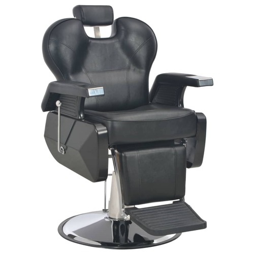 Barber Chair Black 72x68x98 cm Faux Leather
