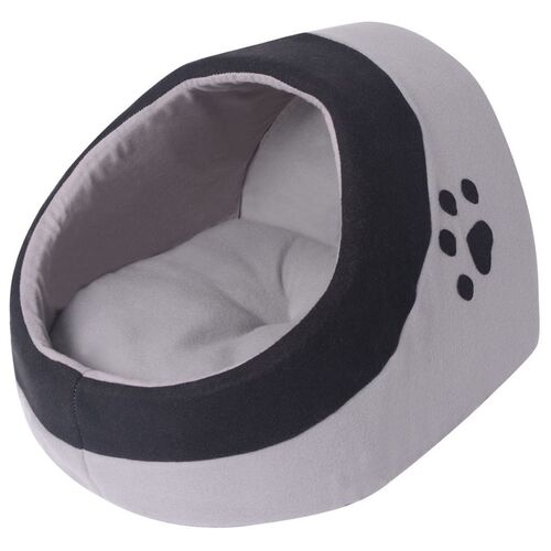 Cat Cubby Grey and Black M