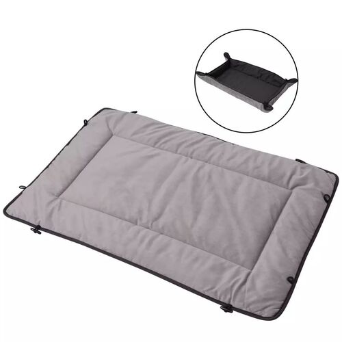 Dog Bed Grey 65x100 cm