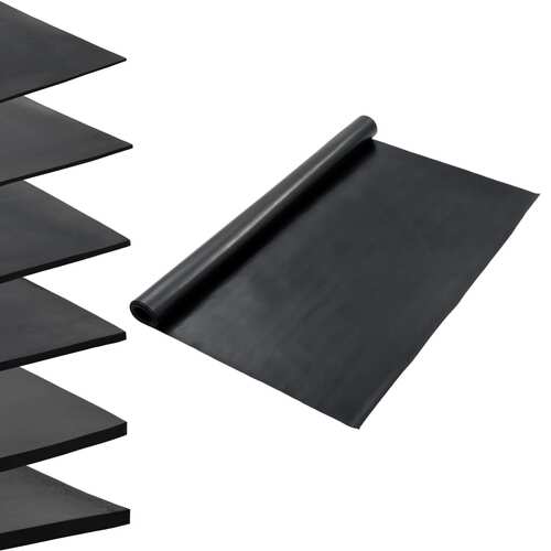 Floor Mat Anti-Slip Rubber 1.2x2 m 1 mm Smooth