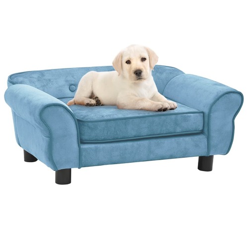 Dog Sofa Turquoise 72x45x30 cm Plush