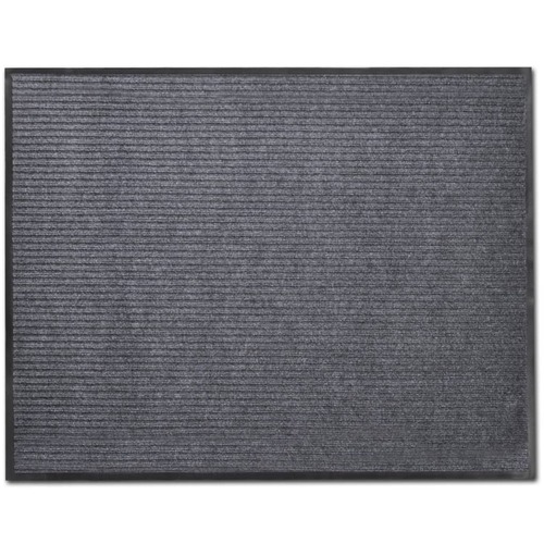 Grey PVC Door Mat 90 x 60 cm