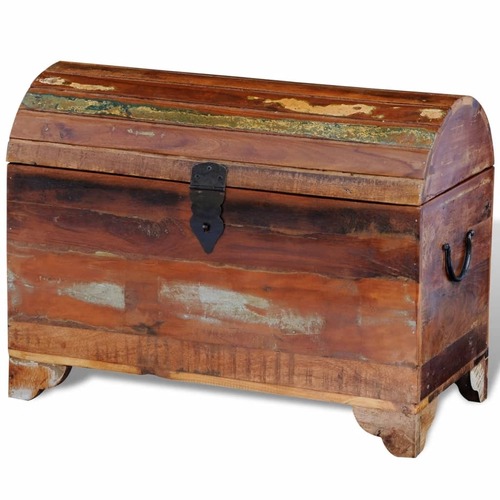 Reclaimed Storage Chest Solid Wood