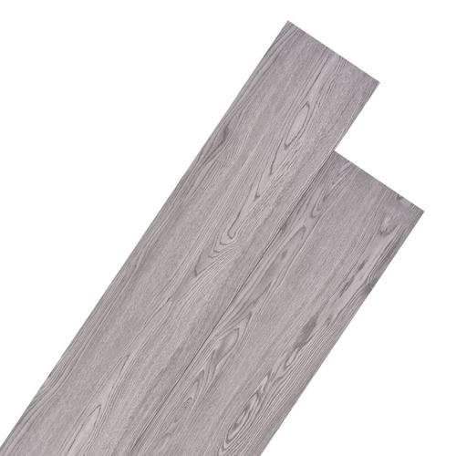 PVC Flooring Planks 5.26 m² 2 mm Dark Grey