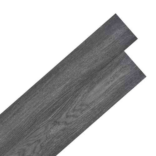 Self-adhesive PVC Flooring Planks 5.02 m² 2 mm Black and White