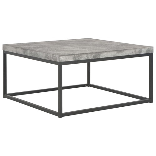 Coffee Table 75x75x38 cm Concrete Look