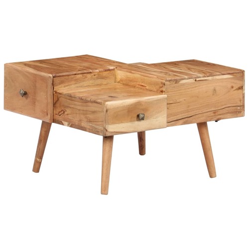 Coffee Table 70x60x42 cm Solid Acacia Wood