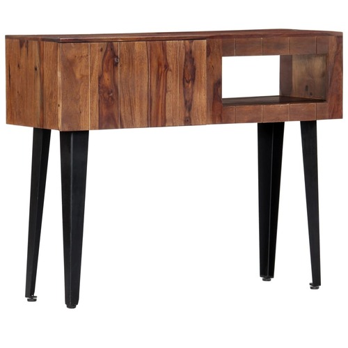 Console Table 90x30x75 cm Solid Sheesham Wood