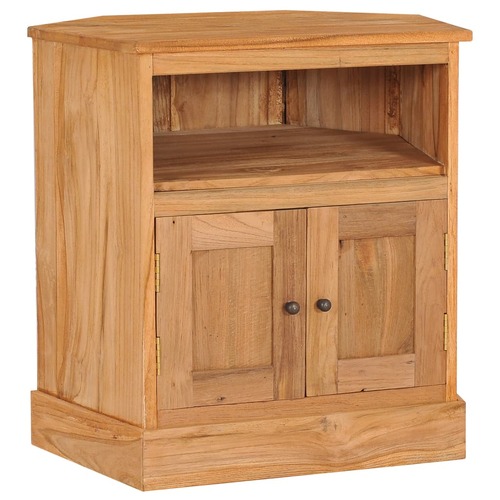 Corner Sideboard 60x45x60 cm Solid Teak Wood