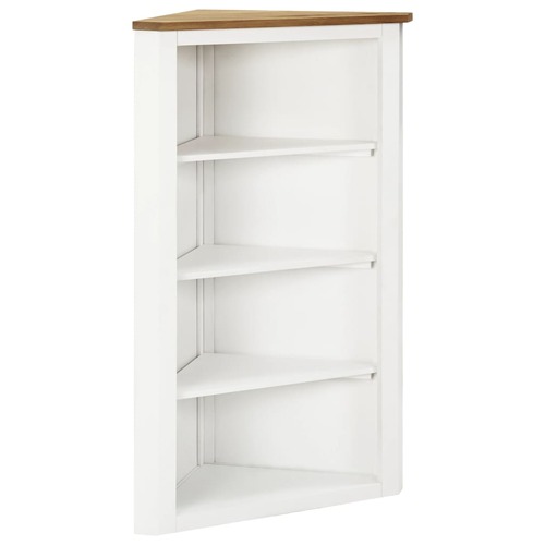 Corner Cabinet 59x36x100 cm Solid Oak Wood