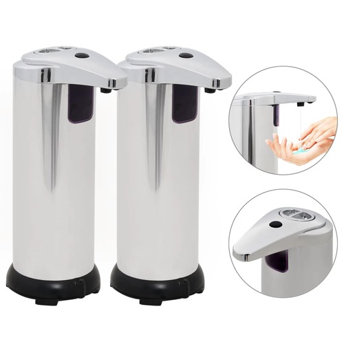 Automatic Soap Dispensers 2 pcs Infrared Sensor 600 ml
