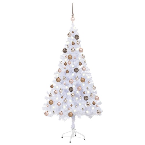 Artificial Christmas Tree with LEDs&Ball Set 120 cm 230 Branches