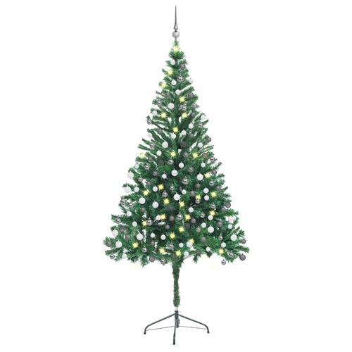 Artificial Christmas Tree with LEDs&Ball Set 210cm 910 Branches