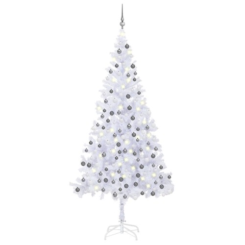 Artificial Christmas Tree with LEDs&Ball Set 210cm 910 Branches