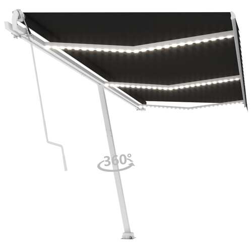 Freestanding Automatic Awning 600x300 cm Anthracite