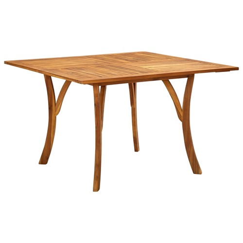 Garden Table 120x120x75 cm Solid Acacia Wood