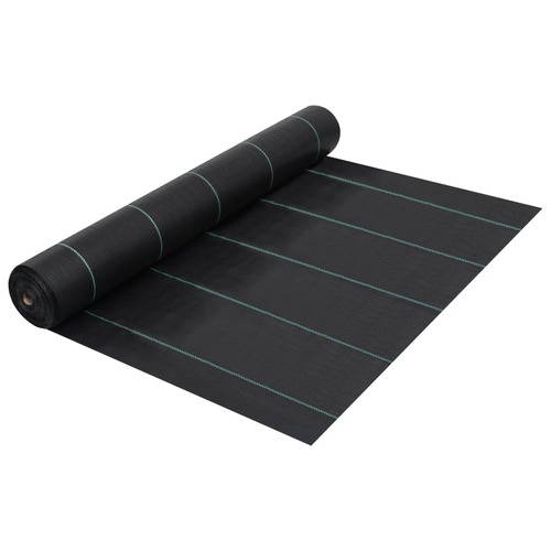Weed & Root Control Mat Black 1x50 m PP