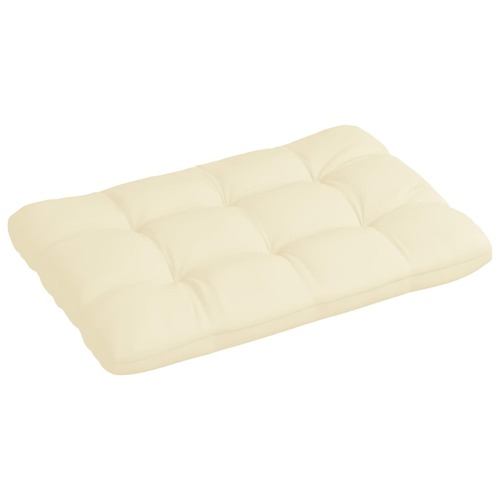 Pallet Sofa Cushion Cream 120x80x12 cm
