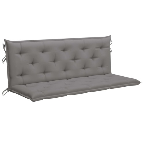 Cushion for Swing Chair Grey 150 cm Fabric