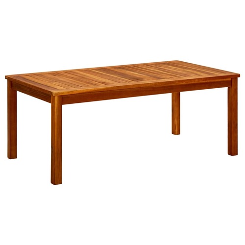 Garden Coffee Table 110x60x45 cm Solid Acacia Wood