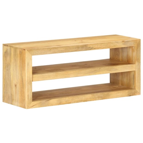 TV Cabinet 107x35x45 cm Solid Mango Wood
