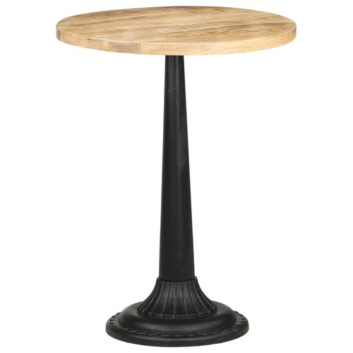 Bistro Table Ø60x76 cm Rough Mango Wood