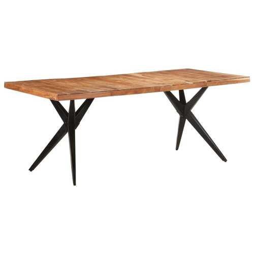 Dining Table 200x90x76 cm Solid Acacia Wood