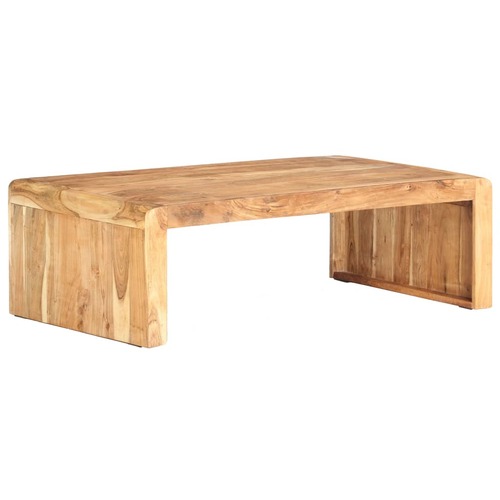 Coffee Table 110x63x35 cm Solid Acacia Wood