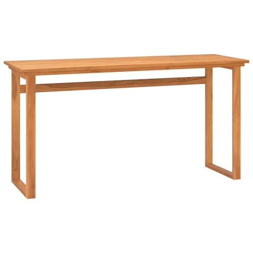 Desk 140x45x75 cm Solid Teak Wood