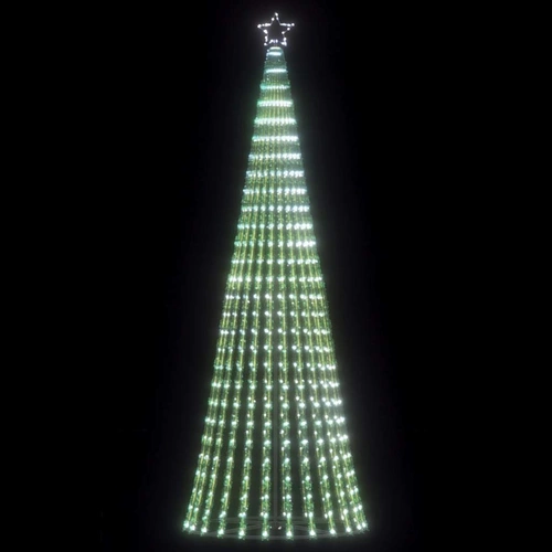 LED Christmas Tree 475 LEDs Cold White 250 cm