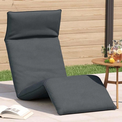 Folding Sun lounger Anthracite 175x54x8.5 cm Oxford Fabric