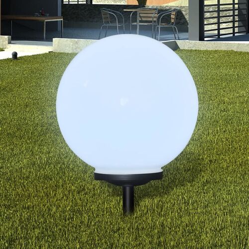 Garden Path Solar Ball Light LED 40cm 1pcs with Ground Spike