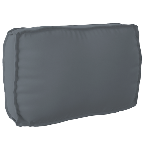Pallet Cushion for Backrest Anthracite 70 x 40 x 12 cm