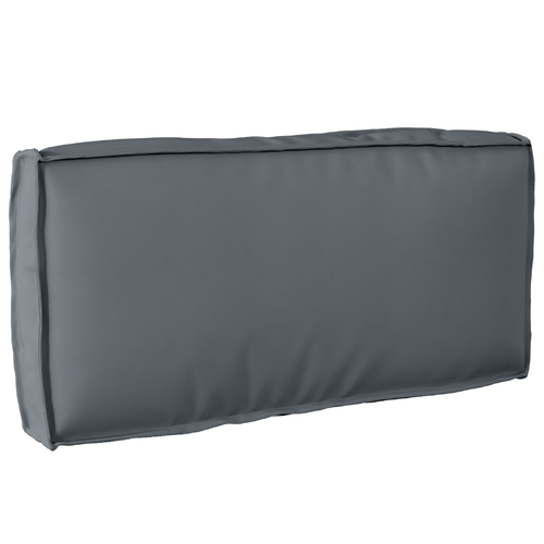 Pallet Cushion for Backrest Anthracite 80 x 40 x 12 cm
