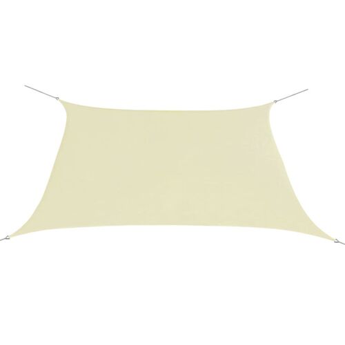 Sunshade Sail Oxford Fabric Square 2x2 m Cream